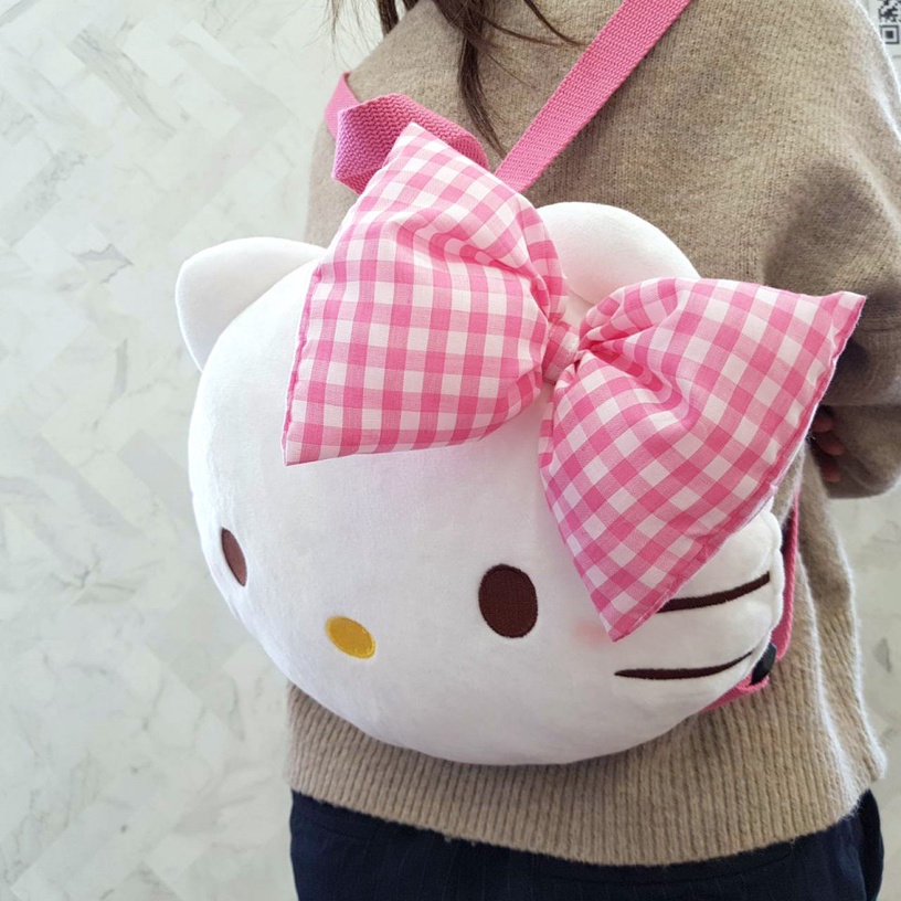 Kitty頭型後背包/499元