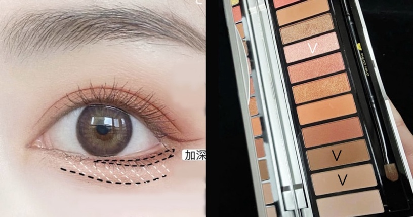 STEP 1:眼窩打底