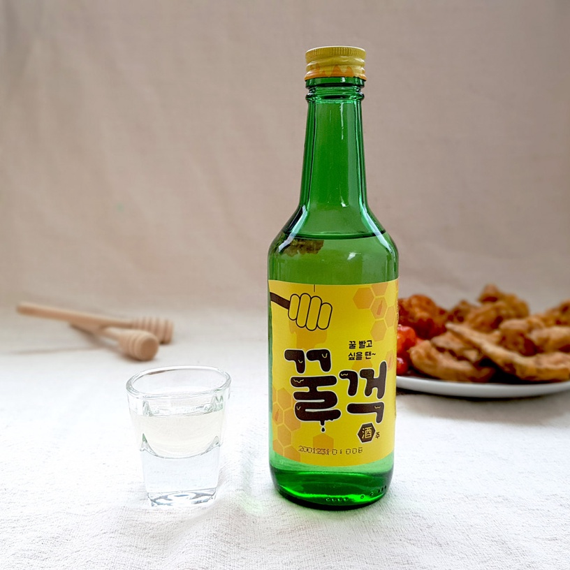 韓國超夯的蜂蜜燒酒，進台灣囉！(未滿十八歲者，禁止飲酒)