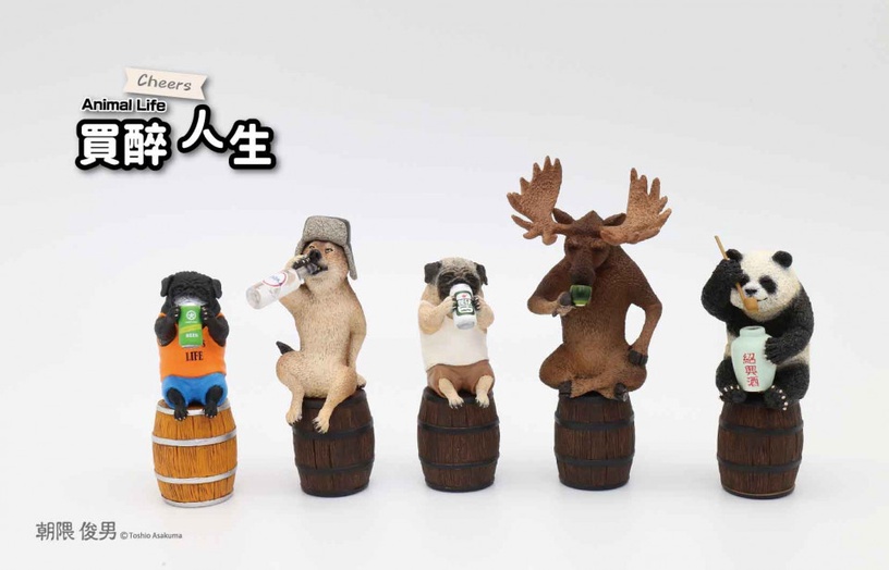 2.5尺高的抱抱長頸鹿!朝隈俊男Animal Life《穿越時代城》,限時1個月展出