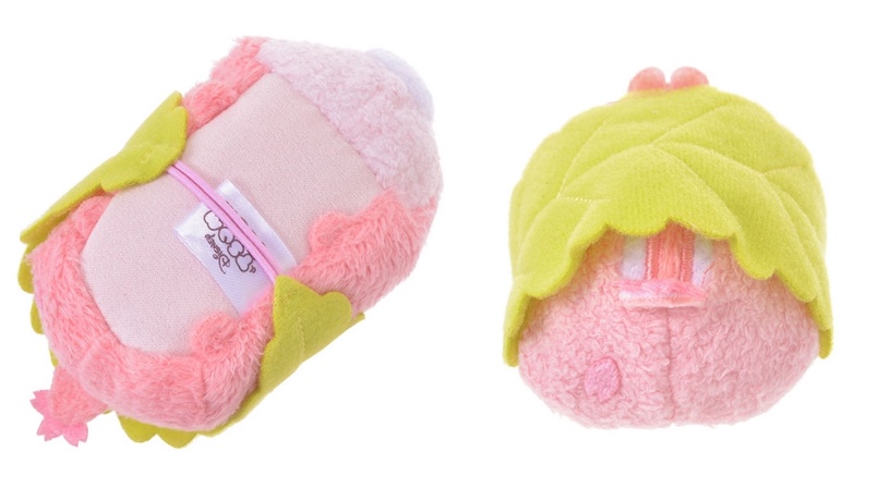 Disney春季櫻花Tsum Tsum,小熊維尼扮成「櫻餅」,粉嫩色系超療癒~