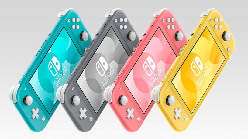 switch lite珊瑚粉