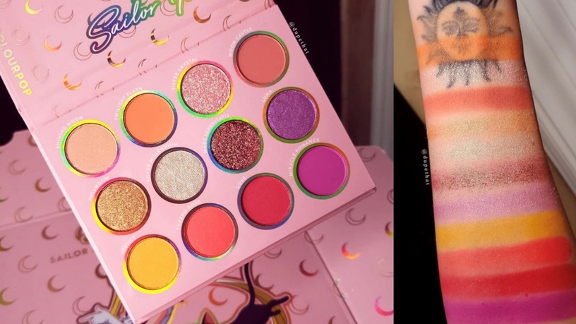 ColourPop x美少女戰士聯名彩妝眼影