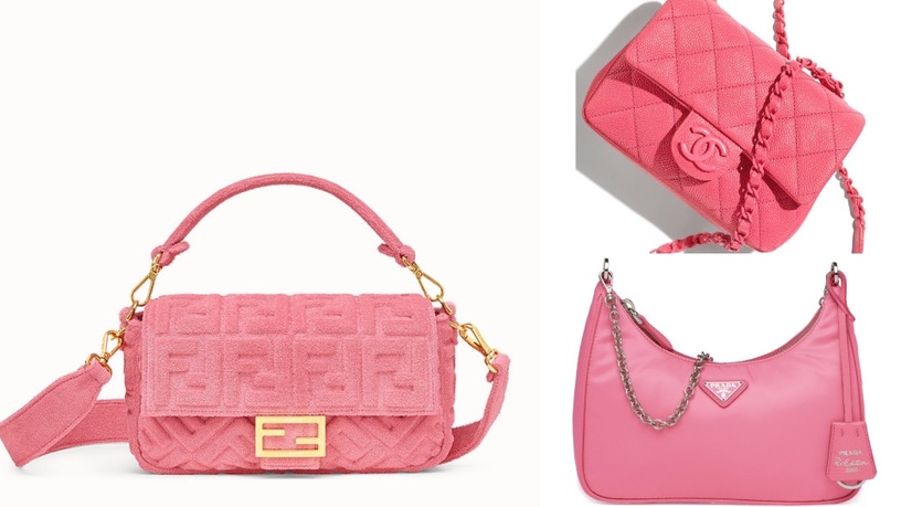 2020春夏「馬卡龍粉色」精品包,LV、CHANEL、FENDI、PRADA等夢幻包款,粉紅控必收!
