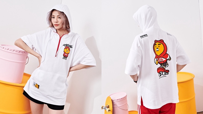 STAYREAL X KAKAO FRIENDS超強聯名!萊恩大頭T、口罩、漁夫帽、雨衣太生火!