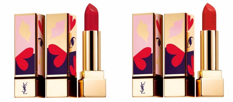 YSL新POP告白系列大膽示愛！YSL圓管、方管都推不同濃烈的鮮紅色，讓熾熱紅唇性感無敵 - BEAUTY美人圈