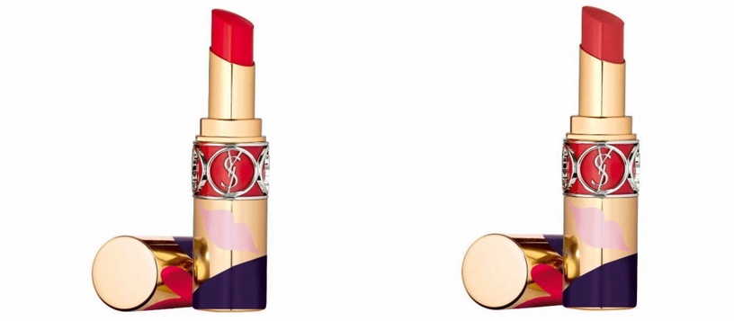 YSL新POP告白系列大膽示愛！YSL圓管、方管都推不同濃烈的鮮紅色，讓熾熱紅唇性感無敵 - BEAUTY美人圈