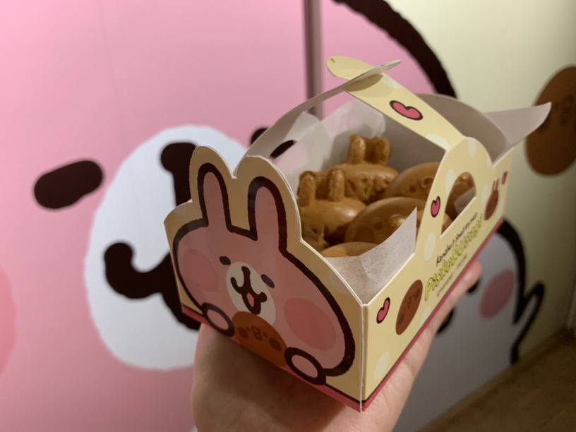 卡娜赫拉的小動物人形燒在西門!粉紅兔兔、P助Mini燒超萌,蜂蜜、麻糬都好吃