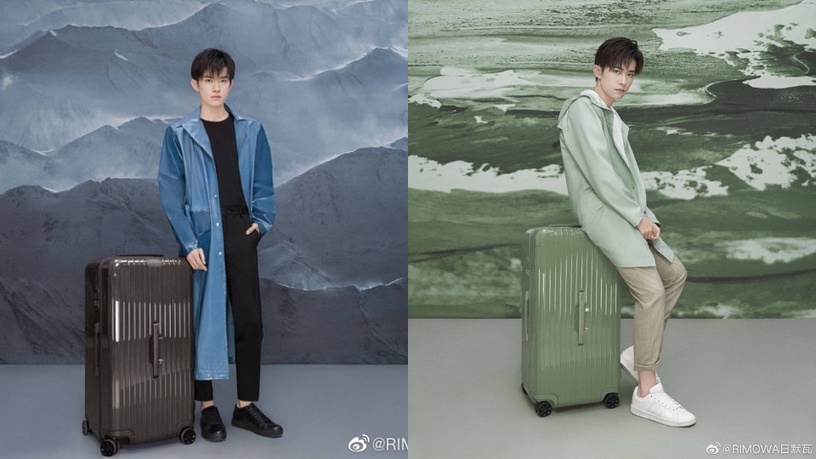 Jennie 日前在 IG 分享的 RIMOWA 行李箱,冰川色系俏皮度滿分~