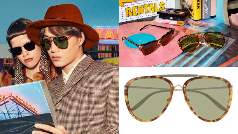 GUCCI 春夏系列漸層無框太陽眼鏡 / NT$16,100 。往右滑看更多圖集!