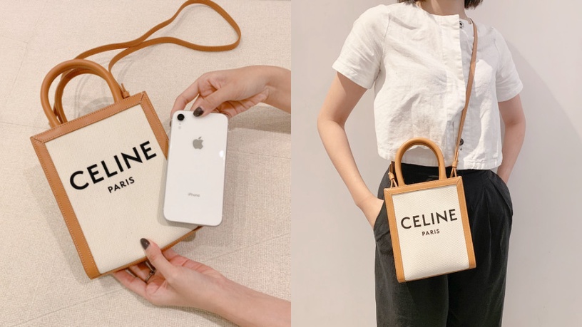 #Celine 迷你型帆布包 Cabas Celin Bag/NT$43,000