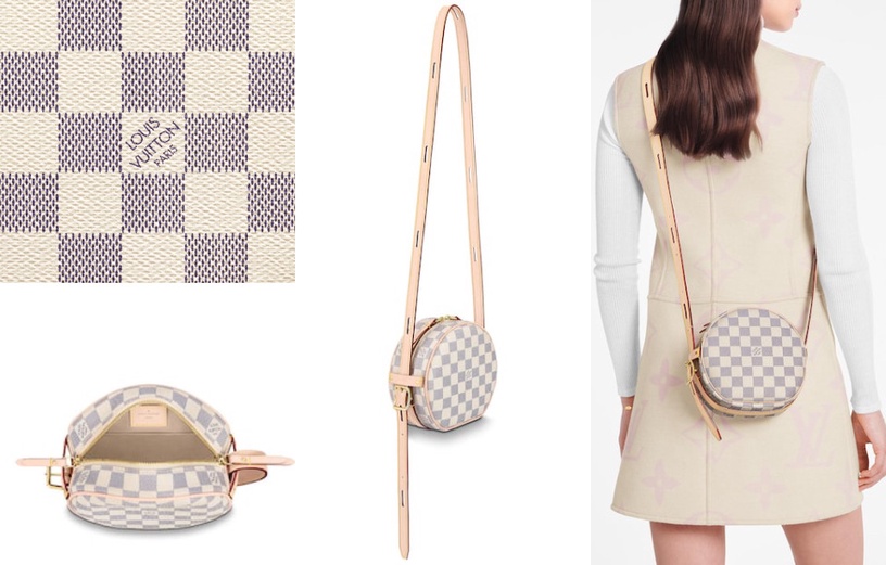LV老花包推薦#LV BOÎTE CHAPEAU SOUPLE PM,NT.$58,500