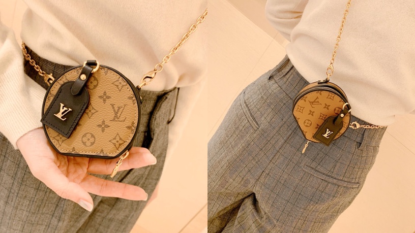 LV老花包推薦#LV PETITE BOÎTE CHAPEAU NECKLACE,NT.$50,500