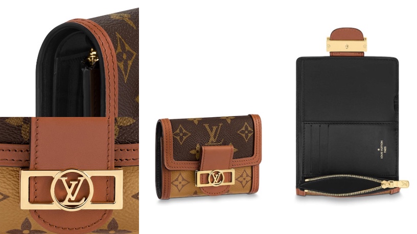 LV老花包推薦#LV DAUPHINE 小型錢包,NT.$33,100