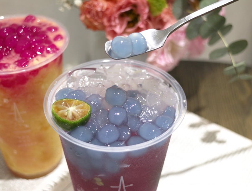 台南超夯的「十一茶屋」來台北囉!療癒的彩色珍珠,新開幕加碼買一送一、5元飲料優惠