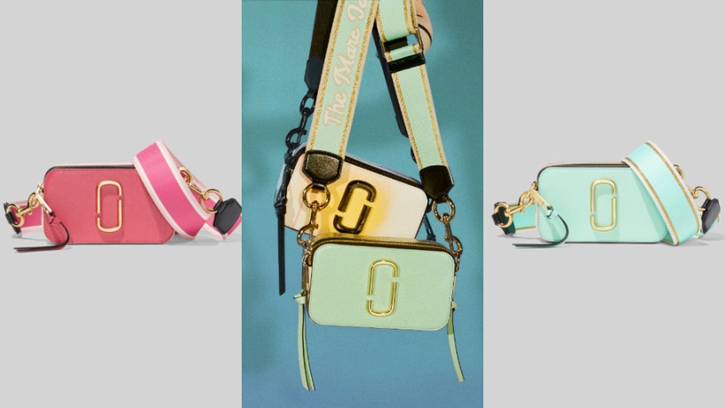 Marc Jacobs Snapshot 相機包#芭比粉#薄荷綠 ,NT$ 14,900