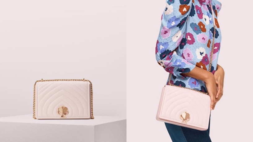 Kate Spade 粉紅鍊條包