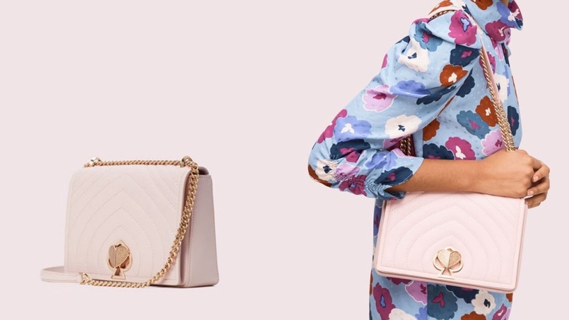 Kate Spade 粉紅鍊條包
