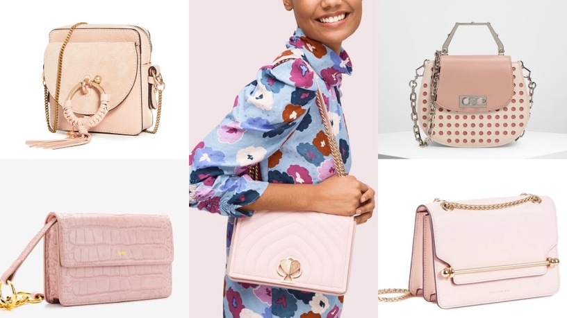 2020 「櫻花粉鏈包」推薦!Burberry、Coach、小CK、Kate Spade 平價包款,粉紅控必收!
