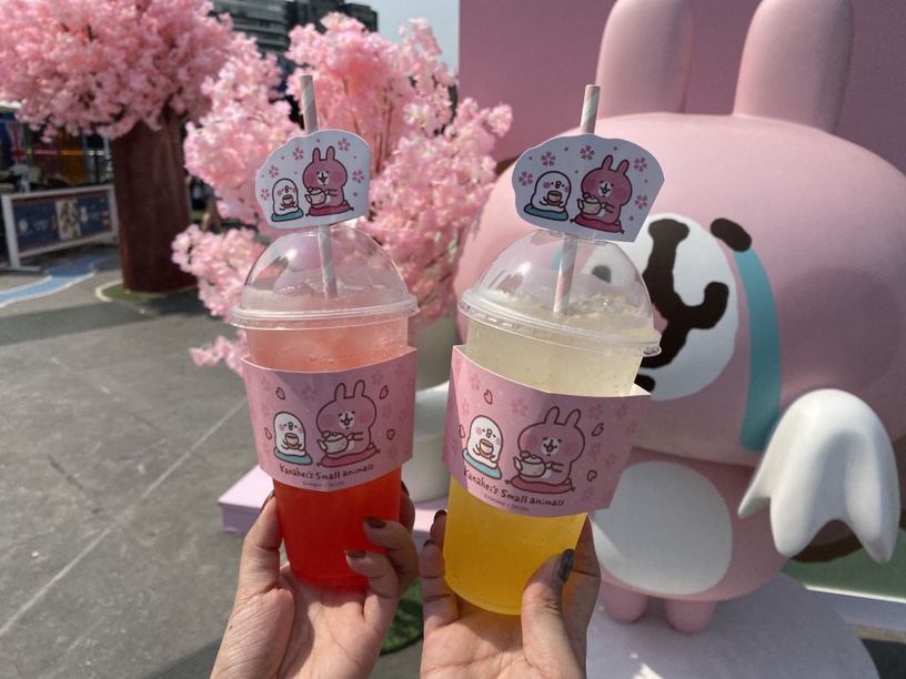 台中「卡娜赫拉的櫻花趣」快閃店!超多櫻花季限定商品,加碼20吋粉紅兔兔免費送