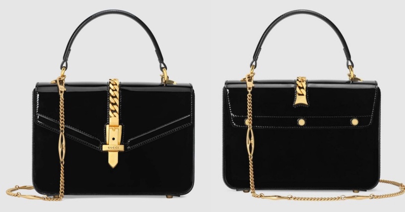 Gucci 經典雙G圖騰馬銜鍊肩背包,NT.75,900