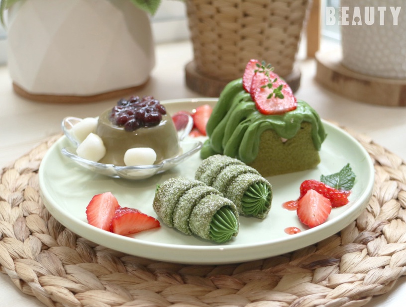 抹茶控必吃!新北私宅甜點「Icookforfun」超抹的抹茶甜點盤,每個月最多只開放6次