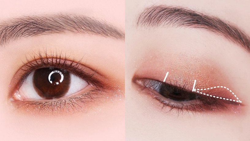 眼影手殘者必學!超簡單1/2、1/3「眼影公式」、不同眼型畫法教學,矯正眼型、放大雙眼