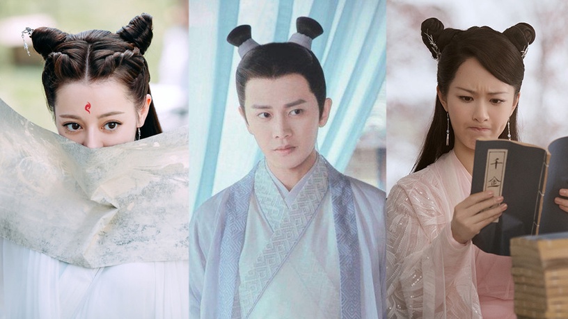 古裝劇10個「牛角包造型」!楊紫呆萌、迪麗熱巴可愛,《錦衣之下》任嘉倫被玩壞