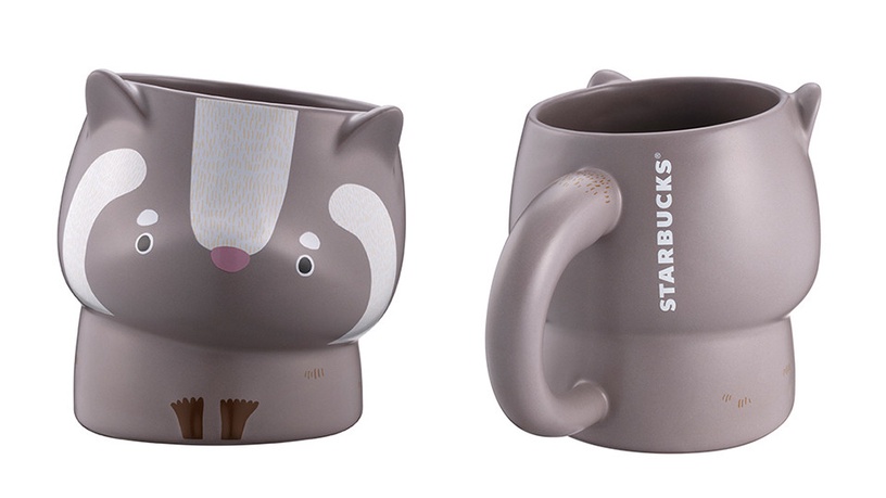 「黑熊造型馬克杯」售價$550,容量:14OZ