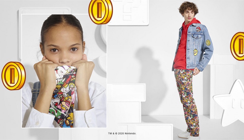 LEVI’S X Super Mario「碧姬公主小LOGO TEE」NT$ 1,490