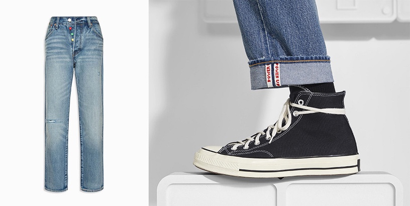 LEVI’S X Super Mario「碧姬公主小LOGO TEE」NT$ 1,490