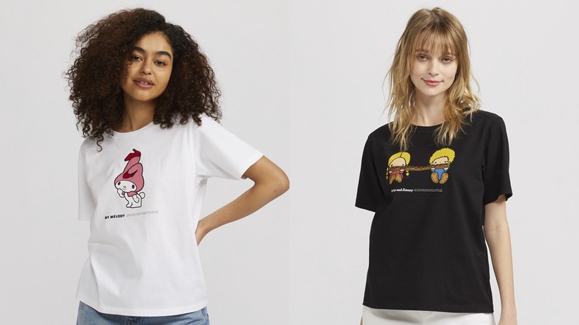 UNIQLO x UT重磅登場!Hello Kitty、反骨迪士尼公主、小丸子聯名款,通通只要NT290起