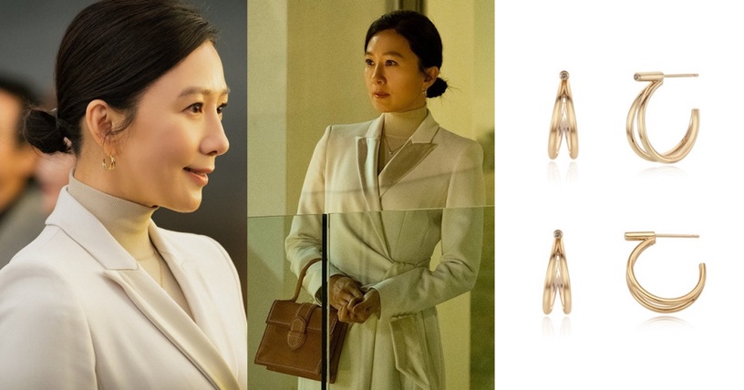 《夫妻的世界》金喜愛同款穿搭配件1:Chanel Code Coco 腕錶(18K白金,鑲嵌明亮式切割鑽石),NT.4,911,000