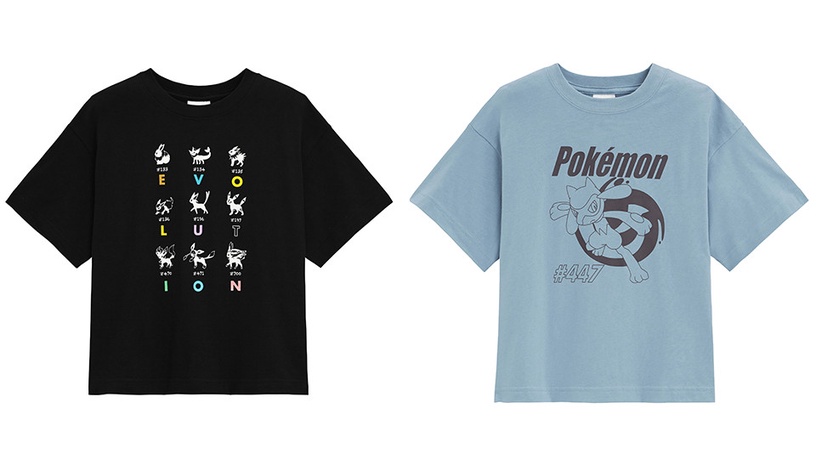 GU X Pokémon聯名系列可愛登場!皮卡丘、伊布、卡比獸T恤必搶,還有超萌皮卡丘手機殼