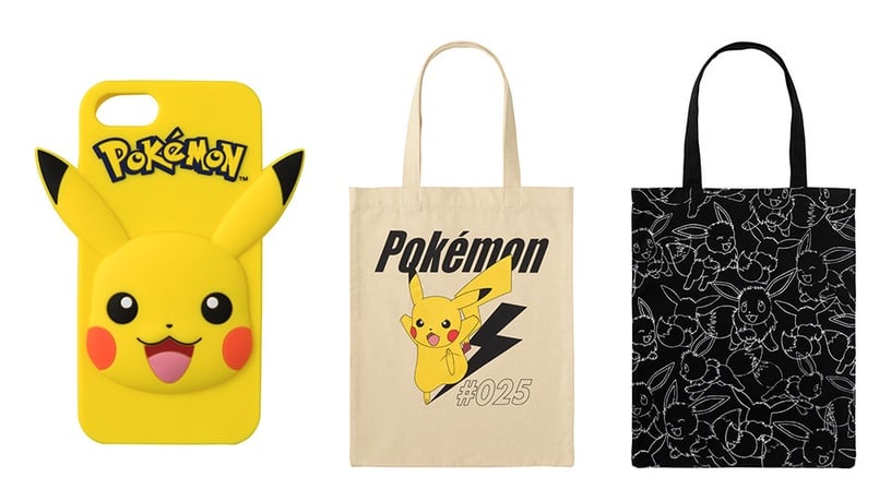 GU X Pokémon聯名系列可愛登場!皮卡丘、伊布、卡比獸T恤必搶,還有超萌皮卡丘手機殼