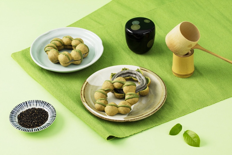 Mister Donut x 辻利茶舗聯名抹茶季登場!「抹茶雙層波堤」、「抹茶黃金圈」香濃必吃