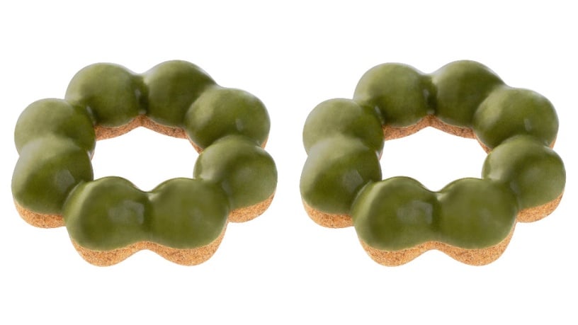 Mister Donut x 辻利茶舗聯名抹茶季登場!「抹茶雙層波堤」、「抹茶黃金圈」香濃必吃