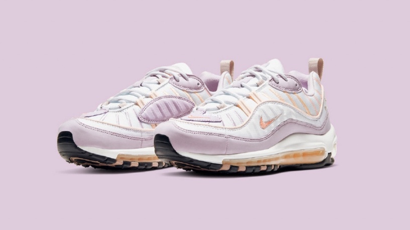 芋泥色鞋款推薦:Nike Air Max 98 Wmns 芋泥奶茶色