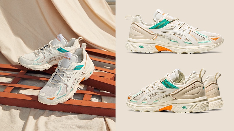 奶油色系小白鞋推薦:ASICS GEL-VENTURE RE NT.3500