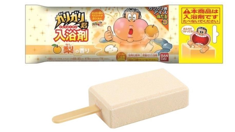 用冰棒泡澡!嘎哩嘎哩君推「冰棒入浴劑」,百分百冰棒還原造型超吸睛!