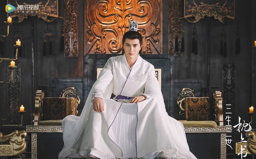 《三生三世枕上書》高偉光20套古裝造型大盤點!帝君紫衣N種穿法,根本帝君的伸展台