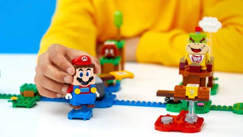 樂高LEGO®「樂高超級瑪利歐」!瑪利歐積木居然有聲音還會換表情,堪稱樂高界創舉~
