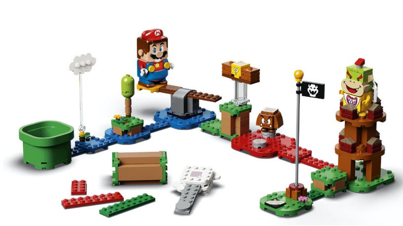 樂高LEGO®「樂高超級瑪利歐」!瑪利歐積木居然有聲音還會換表情,堪稱樂高界創舉~
