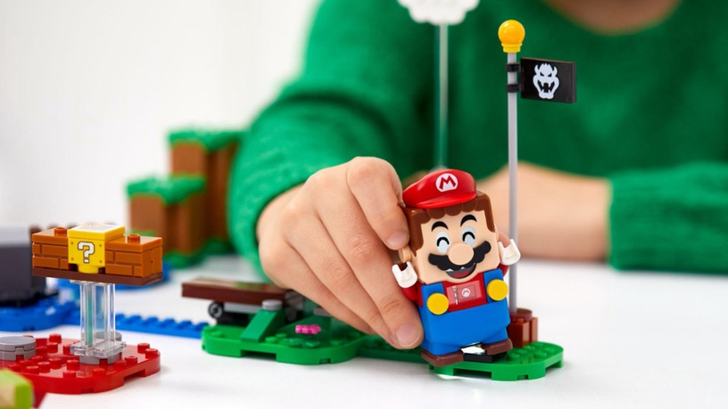 樂高LEGO®「樂高超級瑪利歐」!瑪利歐積木居然有聲音還會換表情,堪稱樂高界創舉~