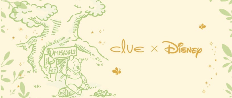 Clue X 迪士尼推出「小熊維尼系列飾品」！（右滑看更多商品圖片）