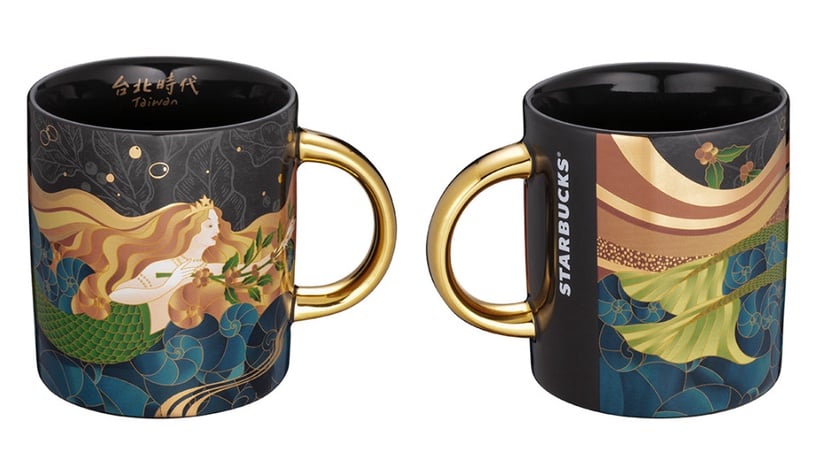 是女神的呼喚~星巴克推出限量「浪漫美人魚」系列商品,只在這間門市獨賣!