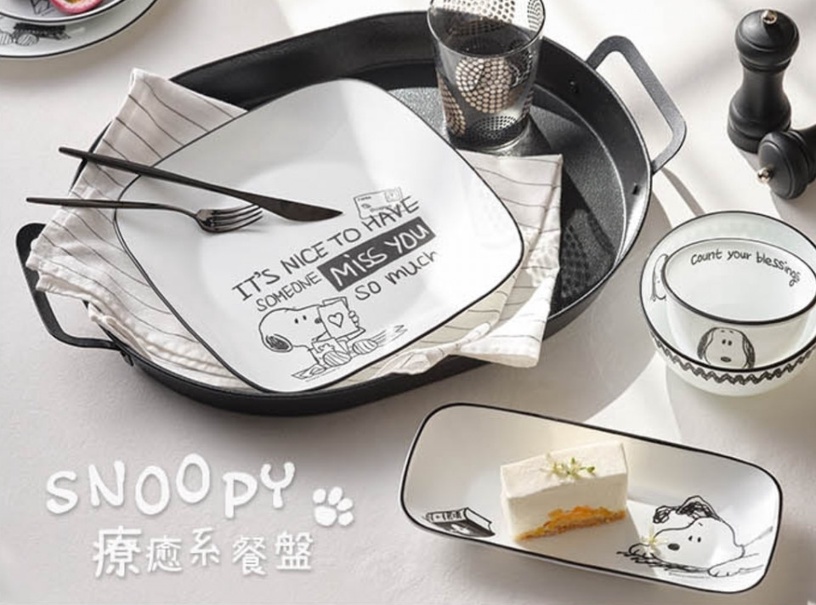 史努比控必收!「康寧餐具 X Snoopy」黑白復刻版新上市,這裡買還有45折好康優惠~