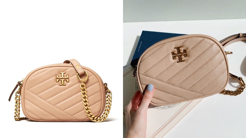 奶茶色包包推薦:Tory Burch Kira相機包,NT. 14,900