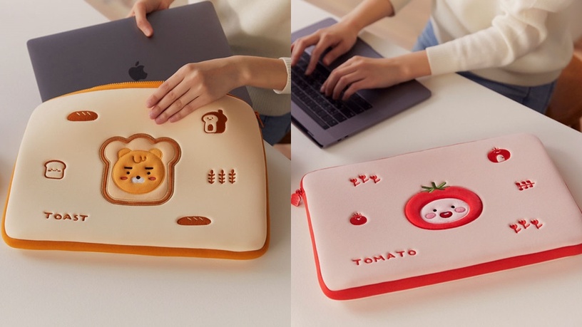 最可口萊恩登場!KAKAO FRIENDS 早午餐系列,吐司萊恩抱枕、Airpods保護套好想全包