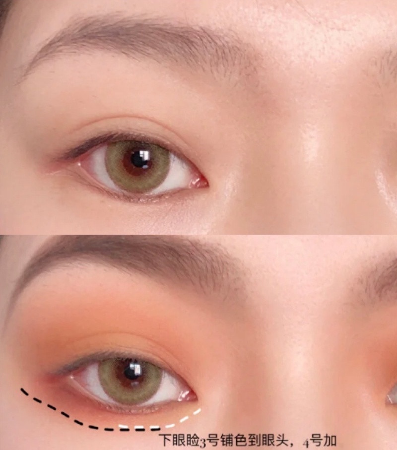 歐美妝不難畫!歐美系「截斷式」眼妝教學創造深邃感,小眼睛完妝變洋娃娃大眼!